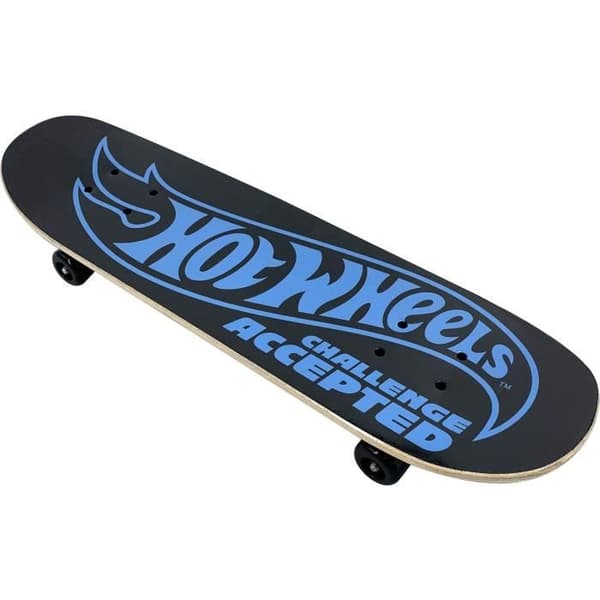 STAMP Skateboard 28 x 8 - Hot Wheels - Double Kicker & Non-Slip Deck
