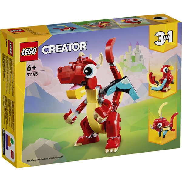 Lego Creator 3-in-1 Red Dragon 31145