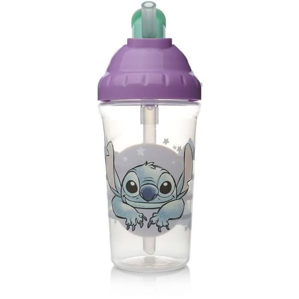 Straw cup - THERMOBABY - 295 ml - Leakproof - Lilo & Stitch