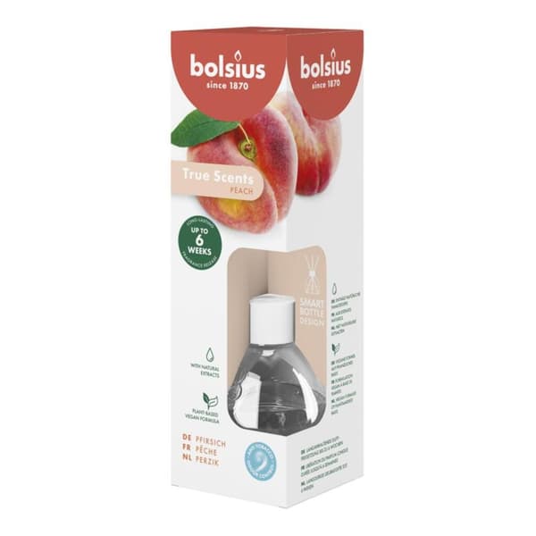 Bolsius True Scents Peach Reed Sticks - 60 ml