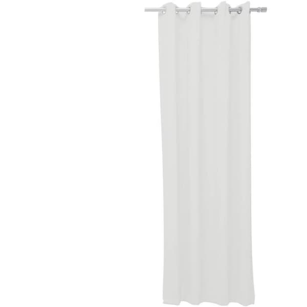 TODAY Eyelet Curtain - 140x240cm - Polyester - Chalk
