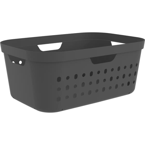 Rotho Jona Laundry Basket 39 L Anthracite