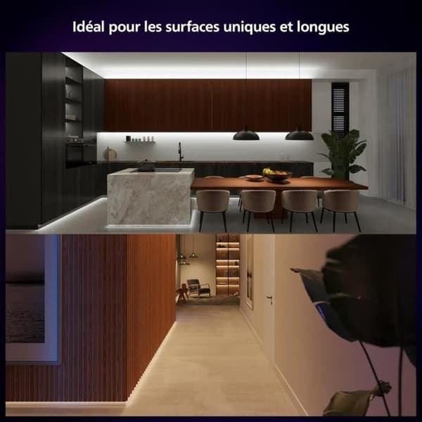 Philips Hue Connected Strip - Solo Lightstrip - 5 m - White - Integrated LED