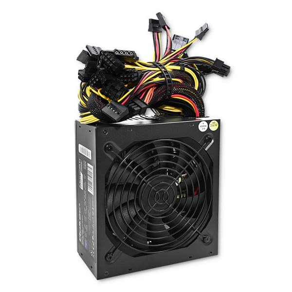 Qoltec Power Supply Unit 1600W PFC Active Cooler