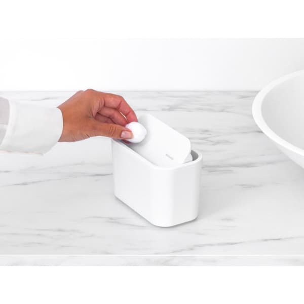 Brabantia MindSet Bathroom Waste Bin White