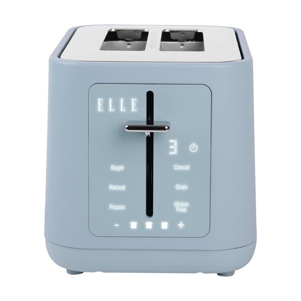 ELLE Gourmet Panache Toaster Blue 980W Touch Panel 6 Programs