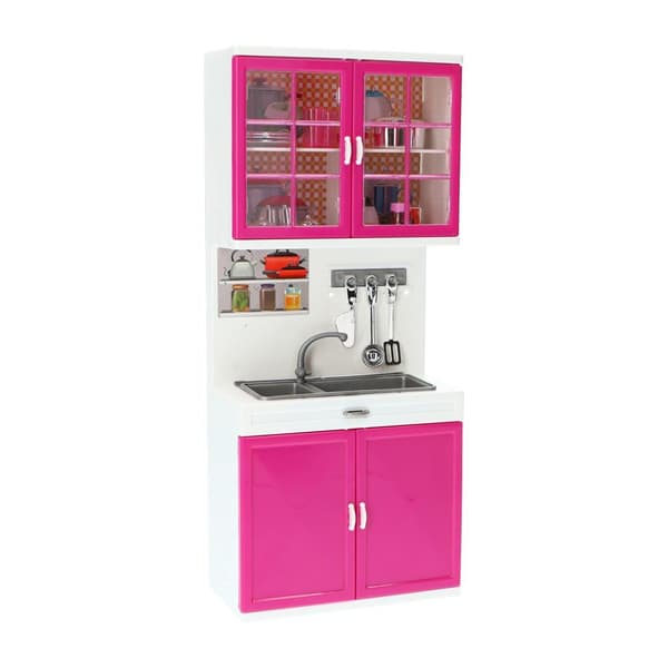 Fleur Kitchen Playset Sink with Cabinets