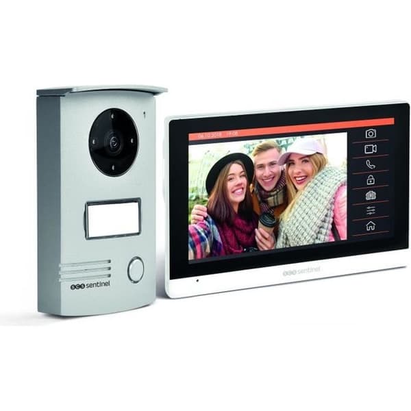 SCS SENTINEL VisioDoor 7+ Wired Video Intercom - 7" Touchscreen - Night Vision