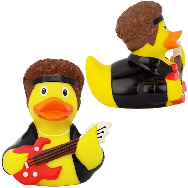 Lilalu Rubber Duck Rock Star