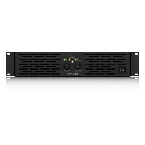 Behringer KM1700 Power Amplifier - 2x800W 4 Ohms - Black