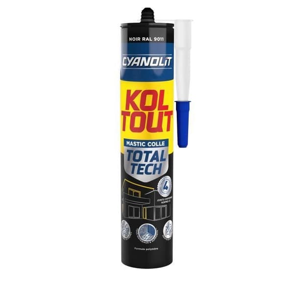 Cyanolit Total Tech Adhesive 290 ml - Black - High Strength
