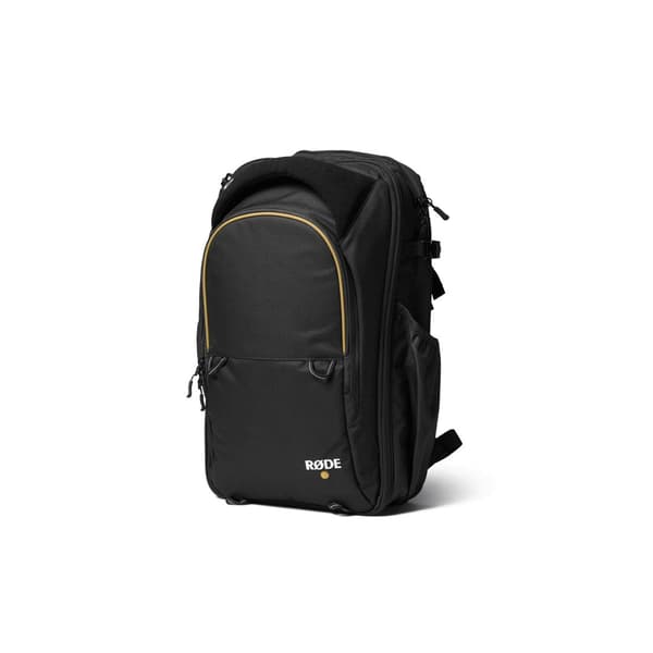 RODE Backpack Rucksack Black Alcantara Polyester