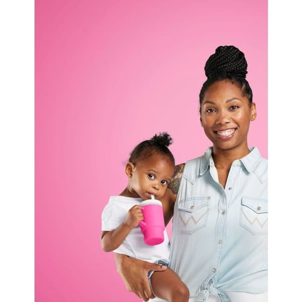 Infantino My First Silicone Cup - 255 ml - Bubble Gum