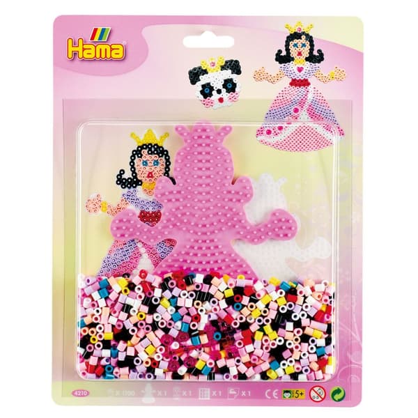 Hama Iron-on Beads Princess 1100 Pieces