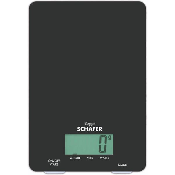 Schöfer Digital Kitchen Scale Black