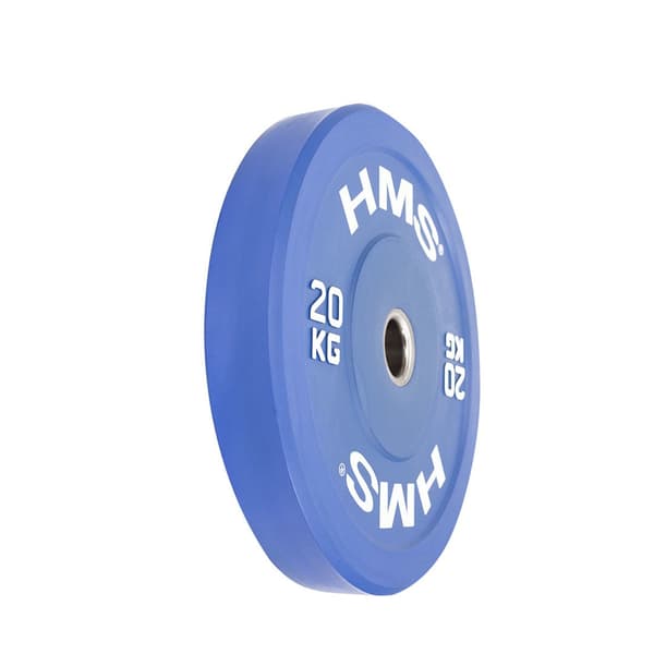 HMS Olympic Bumper Plate 20 kg Blue CBR20