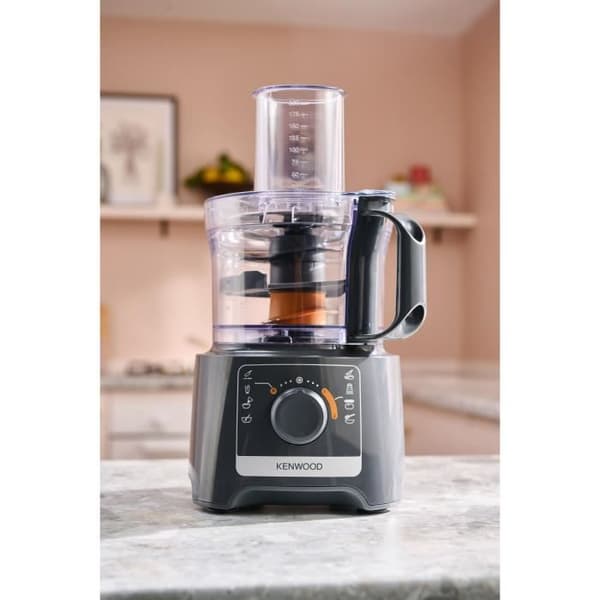 KENWOOD Multi-Function Food Processor - 800W - 2.1 L Bowl - 2 Speeds + Pulse - FDP31.020GY
