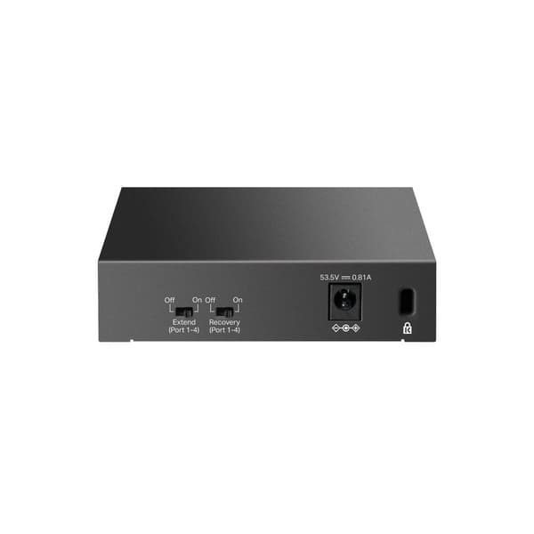 TP-Link LiteWave LS105P Unmanaged Network Switch Fast Ethernet PoE Black