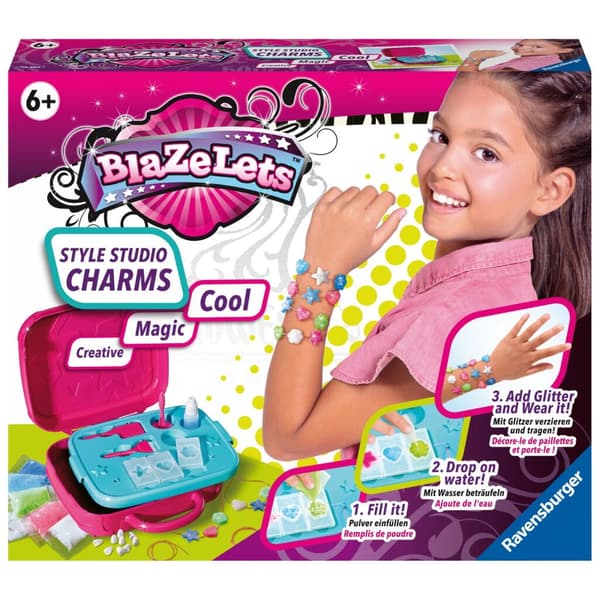 Ravensburger Blazelets Style Studio Charms - DIY Bracelet Making Kit