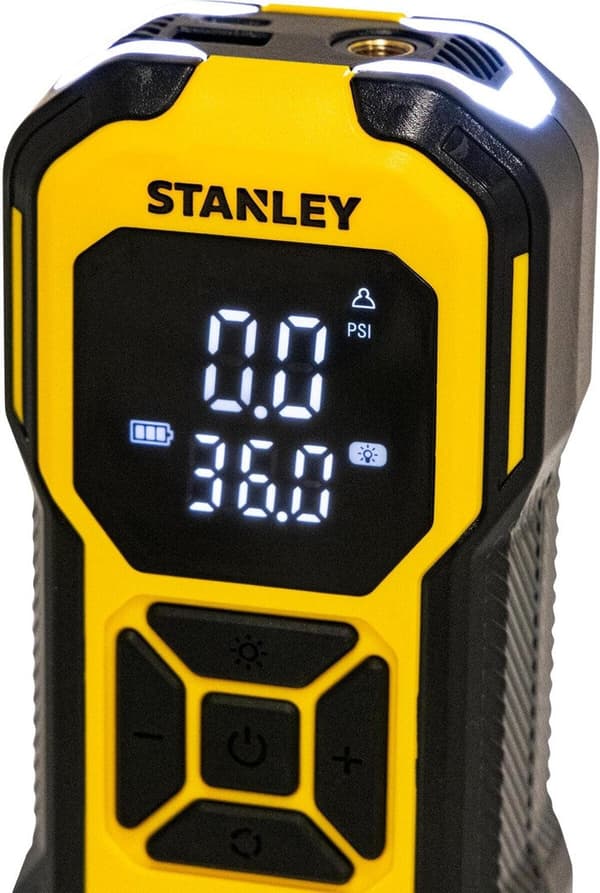 Stanley SXIF0101 Cordless Compressor 10 Bar Automatic Shut-Off Digital Display (SXIF0101)
