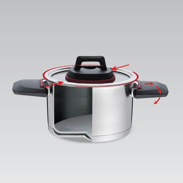Maestro MR-3530-18 Pot with Folding Handles 2.3 L