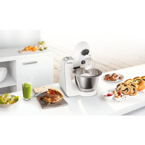 Bosch MUM58231 Kitchen Machine White/Silver 3.9 L 1000W 7 Speeds