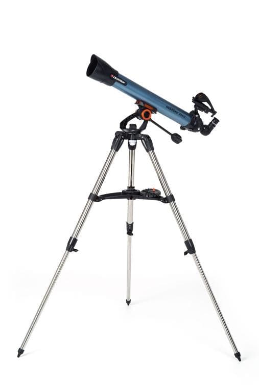 Celestron Inspire 70AZ Refractor Telescope 35x Black Blue