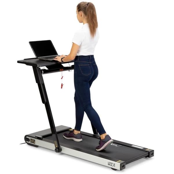 HMS LOOP12 MULTI Electric Treadmill with Desk 1-12 km/h Black