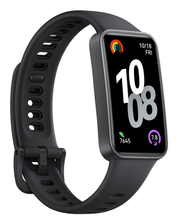 Huawei Band 10 Smartwatch - Black - Compatible with iOS and Android - Model 55020EEP