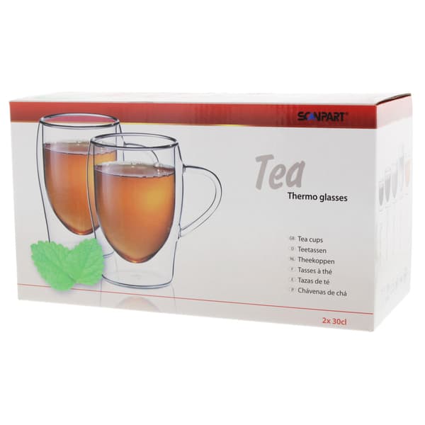 Scanpart Thermo Tea Glasses 30cl - 2 Pieces