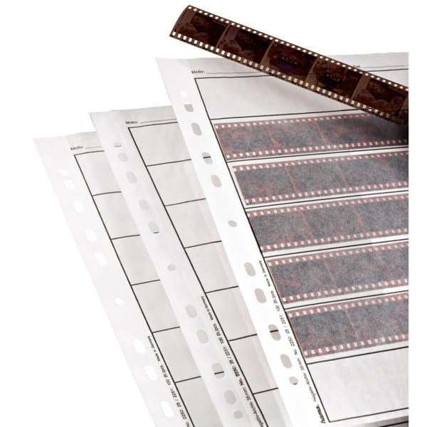 Hama Negative Sheets Perg. 35 mm for 42 Negatives - 25 Pieces