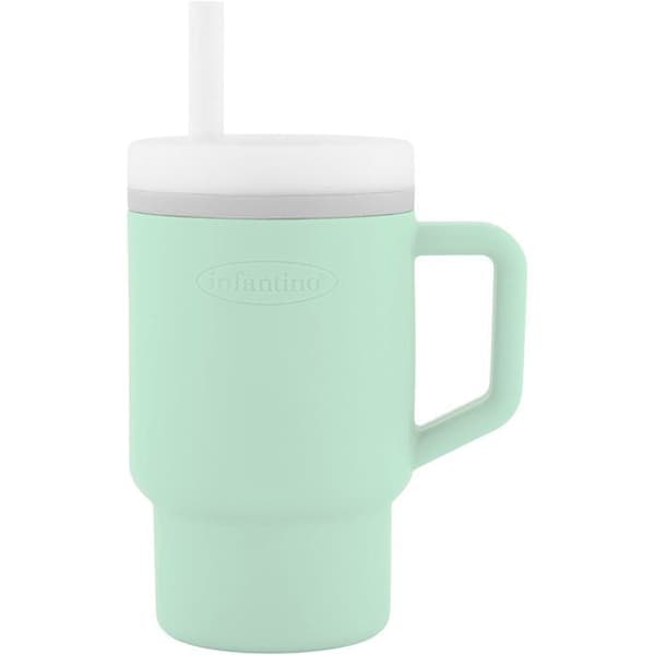 Infantino My First Silicone Cup - 255 ml - Cool Mint