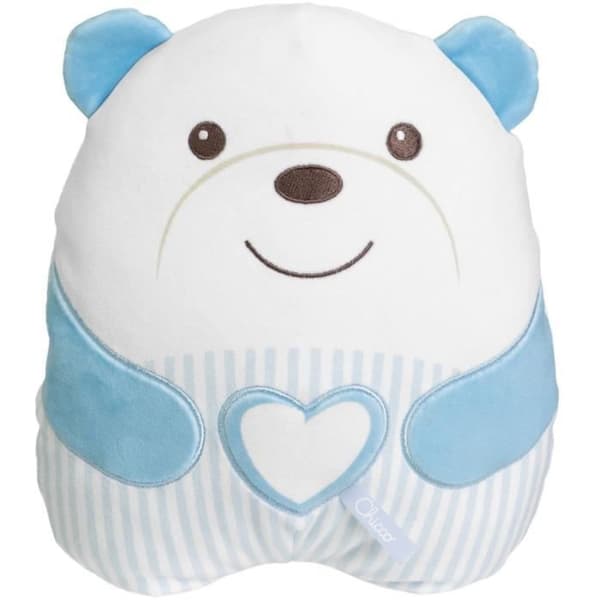 CHICCO - Soft Plush Teddy Bear - Blue - From Birth
