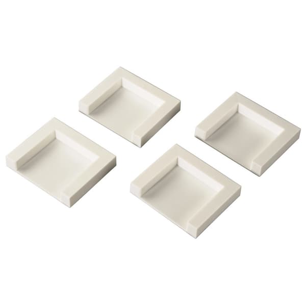 Xavax Support and Vibration Holders for Dryers, 4 Pieces