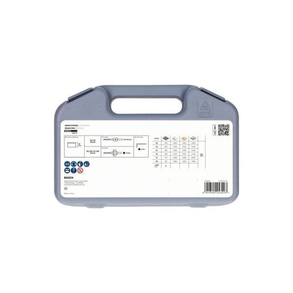 BOSCH PROFESSIONAL Threaded Hole Saw Set - Multi Material - 20 25 35 40 51 68 x 40 mm