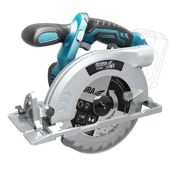 Dedra Circular Saw 18V 165 mm DED7064 for Home Use