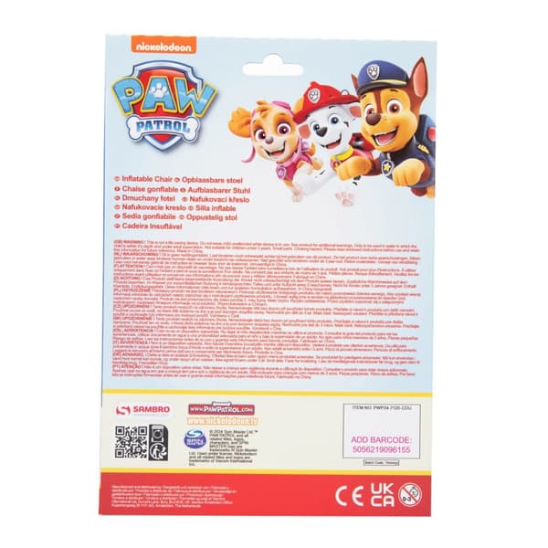 Paw Patrol Inflatable Chair