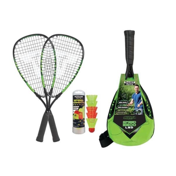 TALBOT TORRO Badminton Racket Speed 5500 - Aluminum - 56.5 cm - 170 g - Durable String