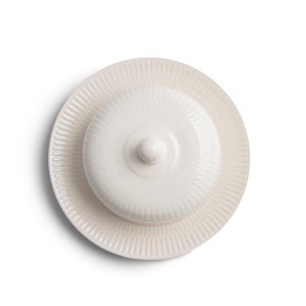 Royal Boch Vienne Butter Dish Earthenware White