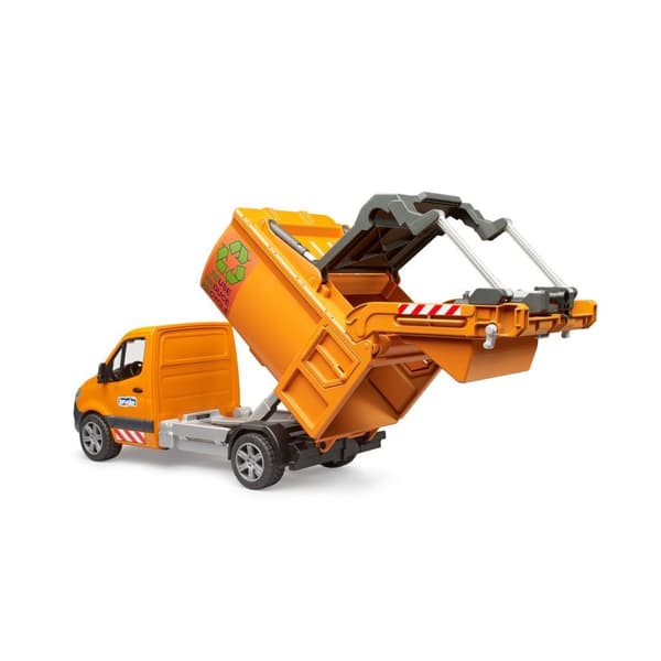 Bruder Mercedes Sprinter Garbage Truck + 2 Containers