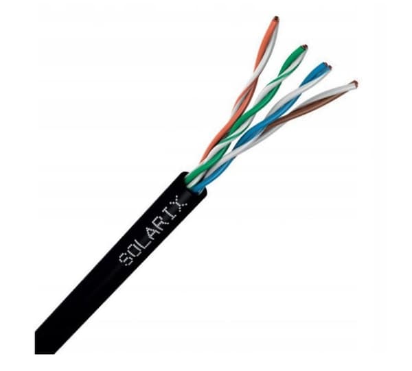 Solarix CAT5E UTP PE FC Installation Cable 305 m