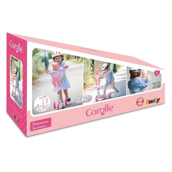 SMOBY Corolle 3-Wheel Scooter - Ages 3+ 3rd