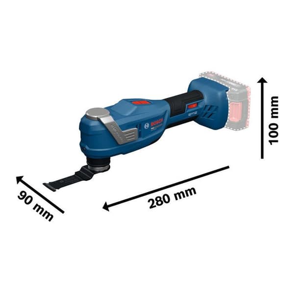 BOSCH GOP 18V-30 Multi-Tool - Tool Only + L-Boxx 136