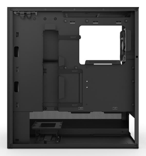 NZXT H5 Flow RGB Midi Tower Case Black - CC-H5F-B1