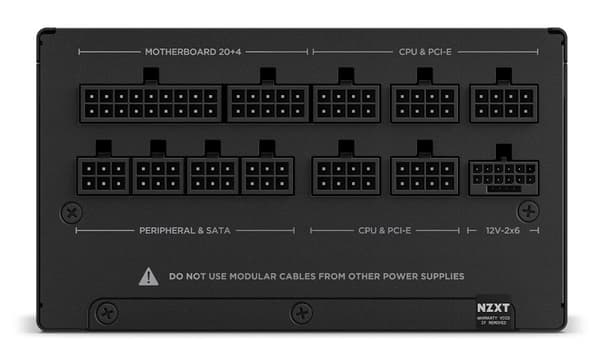 NZXT C1200 Gold ATX3.1 PSU 1200W Fully Modular