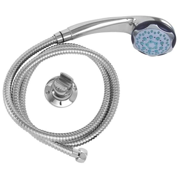 ROUSSEAU Shower Head Flexible 5 Jets HEKO Chrome