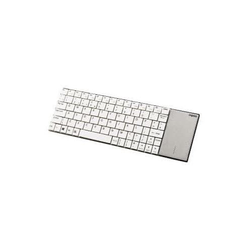 Rapoo E2710 2.4 GHz Wireless Ultra-Slim Multimedia Keyboard White