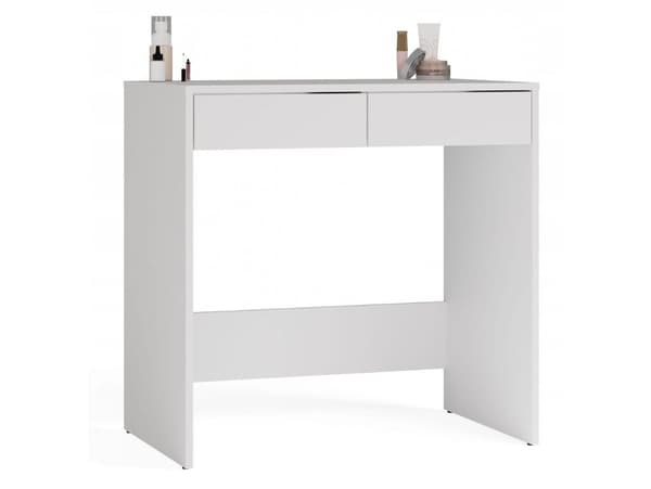 Topeshop MARINA 2S Desk White with 2 Drawers