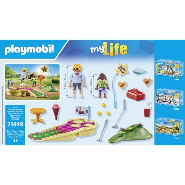 Playmobil My Life Mini Golf 71449 - Mini Golf Set for Ages 4+