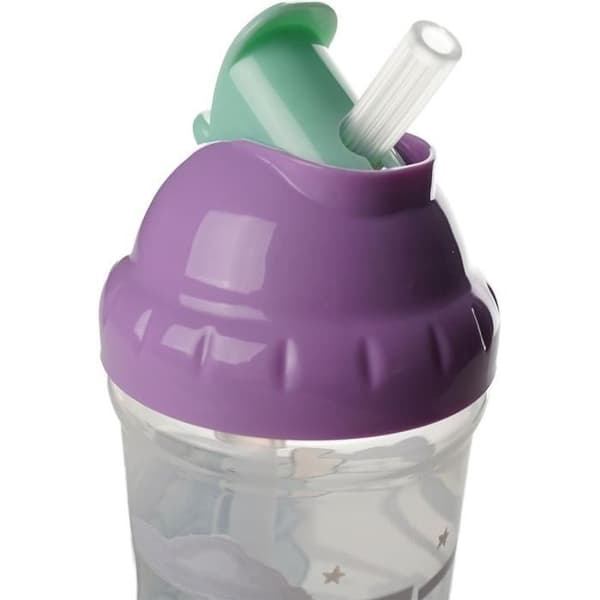 Straw cup - THERMOBABY - 295 ml - Leakproof - Lilo & Stitch